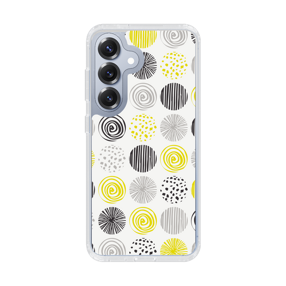 Slim Protection Case［ Nordic Circle - Yellow ］