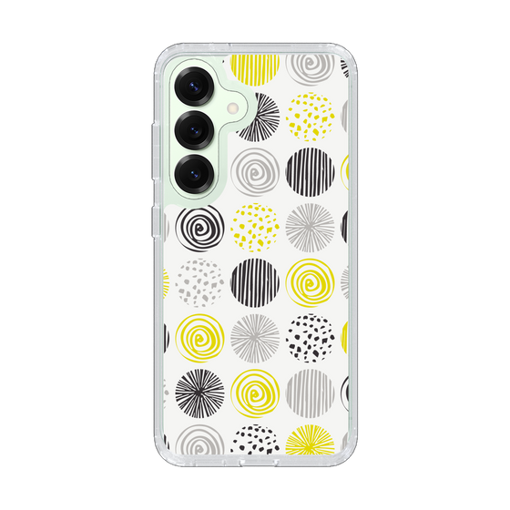 Slim Protection Case［ Nordic Circle - Yellow ］
