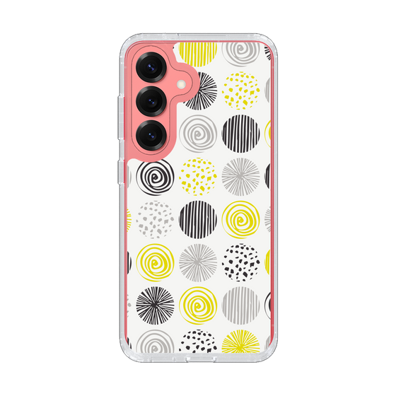 Slim Protection Case［ Nordic Circle - Yellow ］