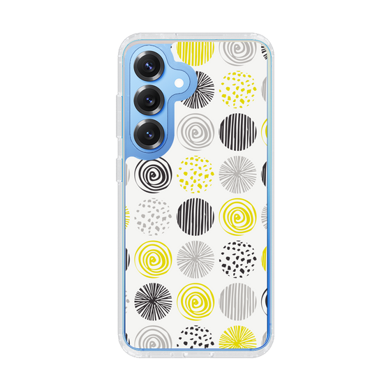 Slim Protection Case［ Nordic Circle - Yellow ］