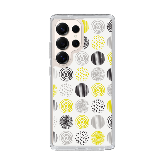 Slim Protection Case［ Nordic Circle - Yellow ］