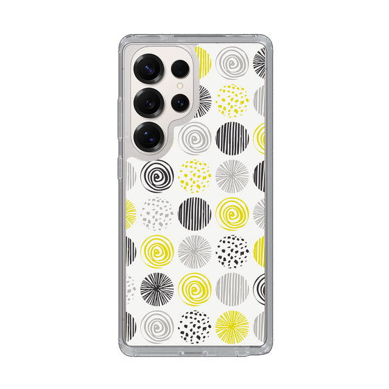 Slim Protection Case［ Nordic Circle - Yellow ］