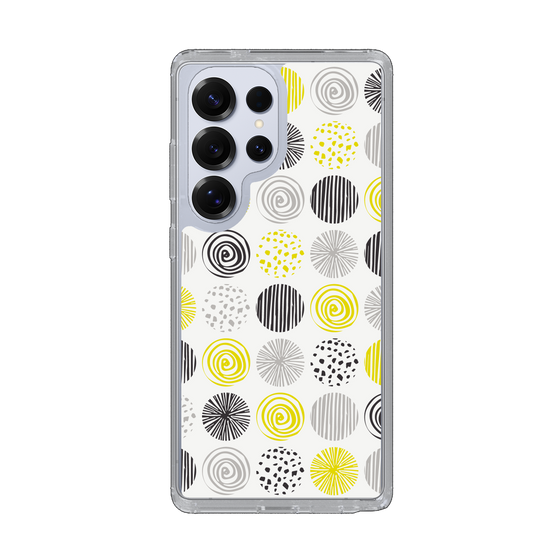 Slim Protection Case［ Nordic Circle - Yellow ］