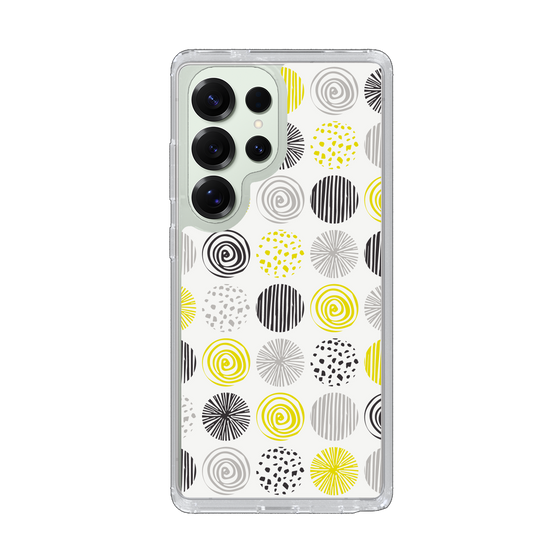 Slim Protection Case［ Nordic Circle - Yellow ］