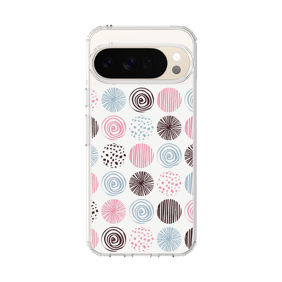 Slim Protection Case［ Nordic Circle - Pink ］