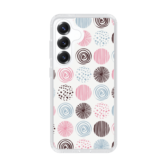 Slim Protection Case［ Nordic Circle - Pink ］