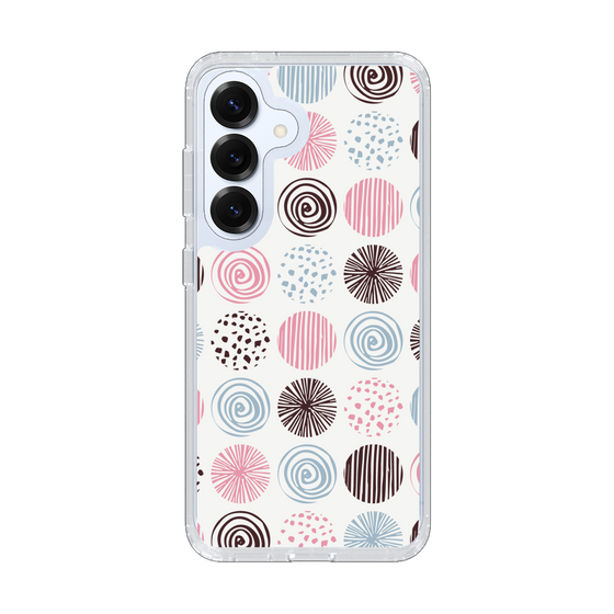 Slim Protection Case［ Nordic Circle - Pink ］