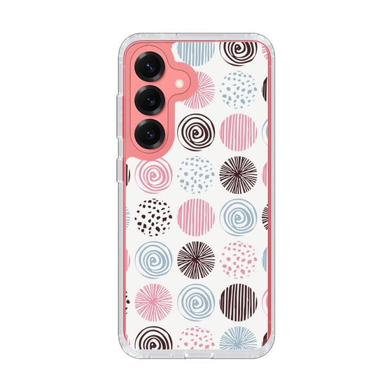 Slim Protection Case［ Nordic Circle - Pink ］