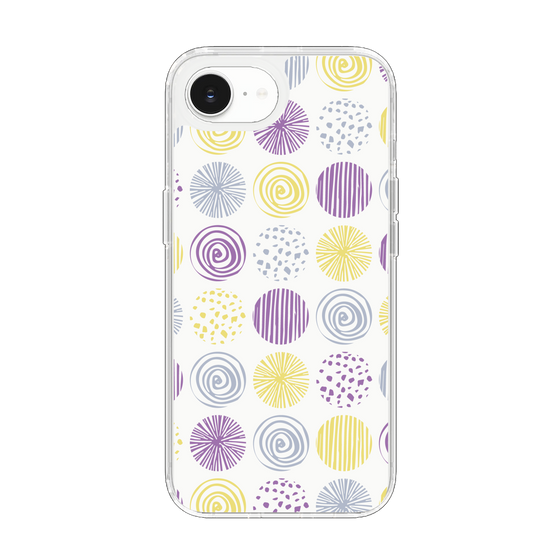 Slim Protection Case［ Nordic Circle - Purple ］