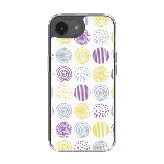 Slim Protection Case［ Nordic Circle - Purple ］
