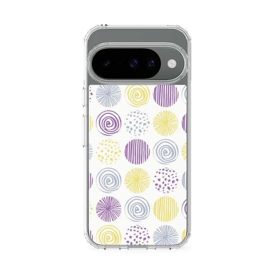 Slim Protection Case［ Nordic Circle - Purple ］