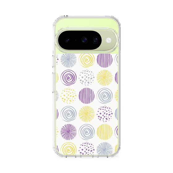 Slim Protection Case［ Nordic Circle - Purple ］