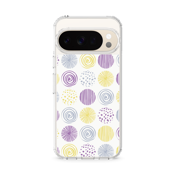 Slim Protection Case［ Nordic Circle - Purple ］