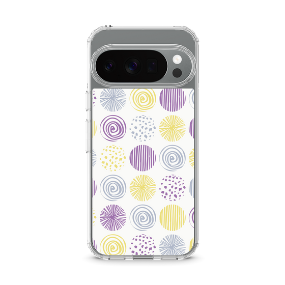 Slim Protection Case［ Nordic Circle - Purple ］