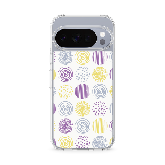 Slim Protection Case［ Nordic Circle - Purple ］