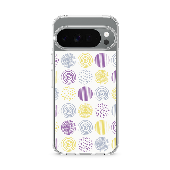 Slim Protection Case［ Nordic Circle - Purple ］