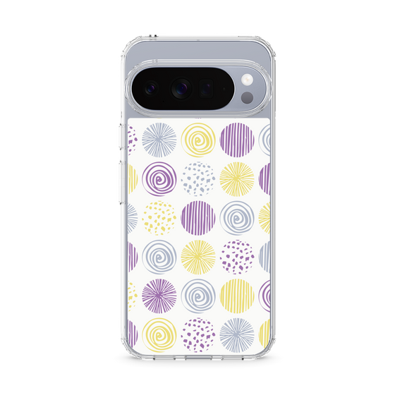 Slim Protection Case［ Nordic Circle - Purple ］
