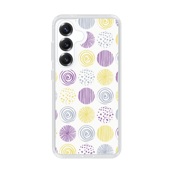 Slim Protection Case［ Nordic Circle - Purple ］