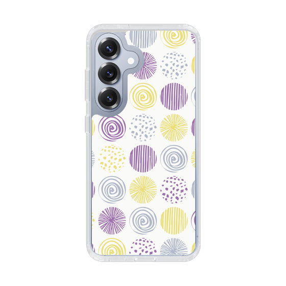 Slim Protection Case［ Nordic Circle - Purple ］