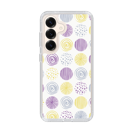 Slim Protection Case［ Nordic Circle - Purple ］