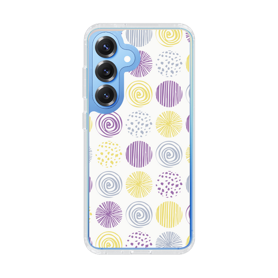 Slim Protection Case［ Nordic Circle - Purple ］