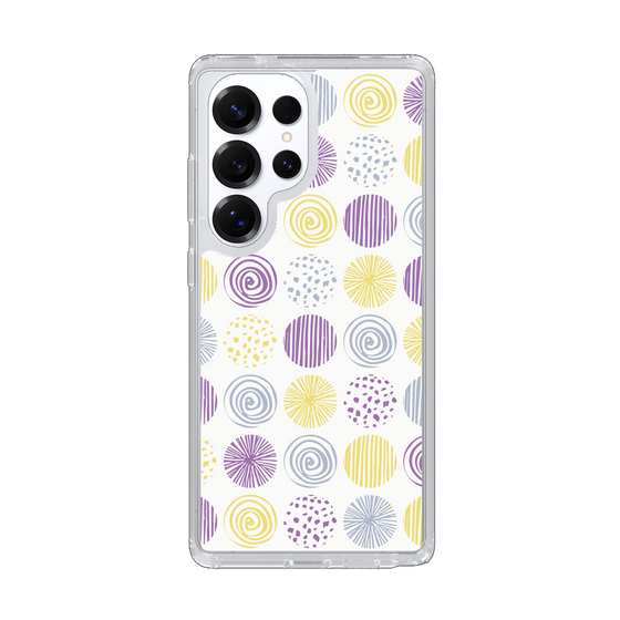Slim Protection Case［ Nordic Circle - Purple ］