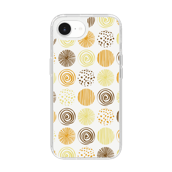 Slim Protection Case［ Nordic Circle - Orange ］