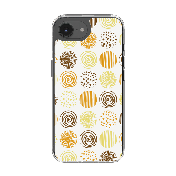 Slim Protection Case［ Nordic Circle - Orange ］