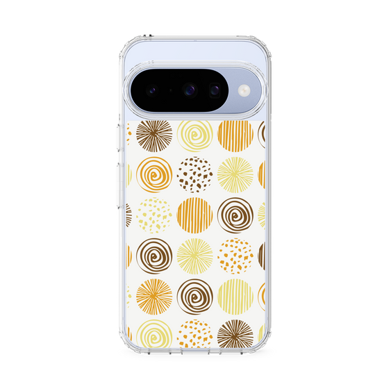 Slim Protection Case［ Nordic Circle - Orange ］
