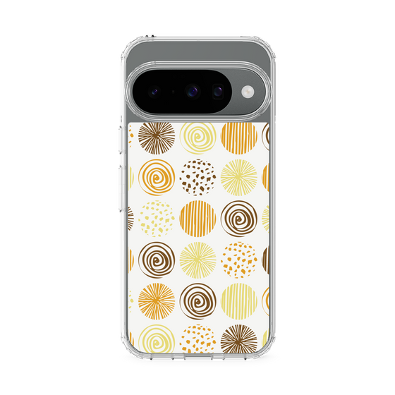 Slim Protection Case［ Nordic Circle - Orange ］