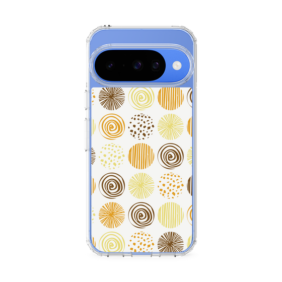 Slim Protection Case［ Nordic Circle - Orange ］