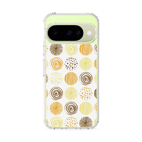Slim Protection Case［ Nordic Circle - Orange ］