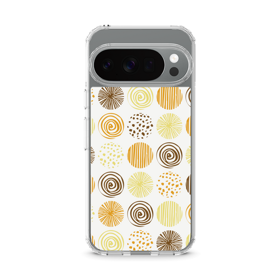 Slim Protection Case［ Nordic Circle - Orange ］