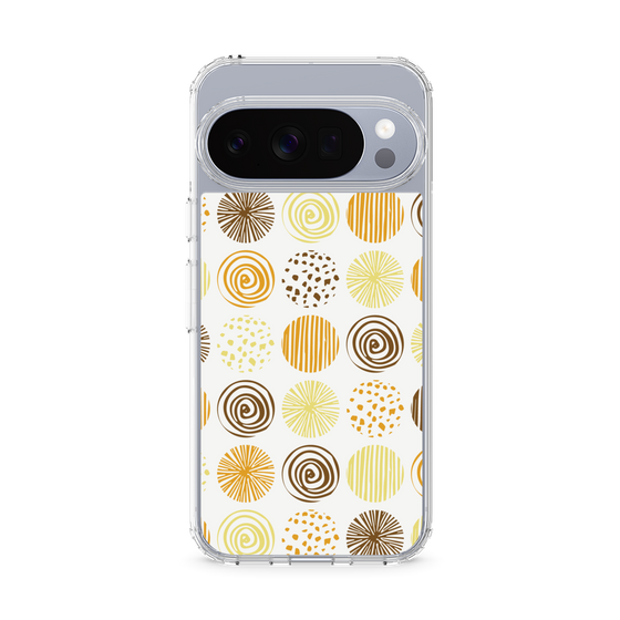 Slim Protection Case［ Nordic Circle - Orange ］