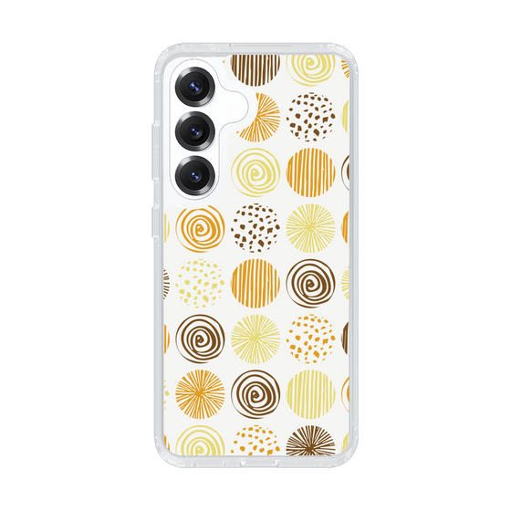 Slim Protection Case［ Nordic Circle - Orange ］