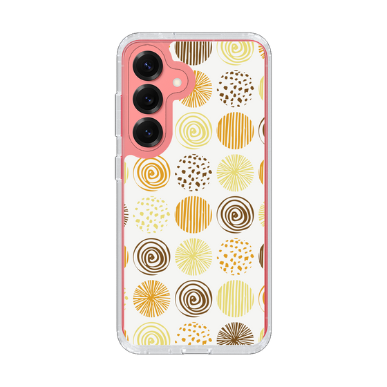 Slim Protection Case［ Nordic Circle - Orange ］