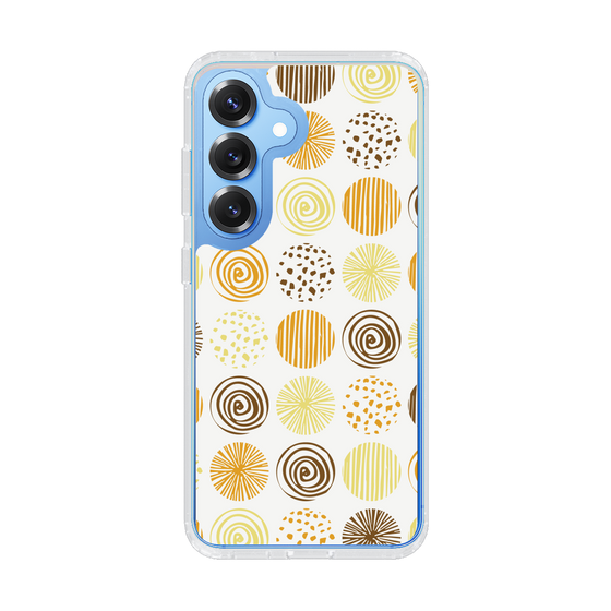 Slim Protection Case［ Nordic Circle - Orange ］