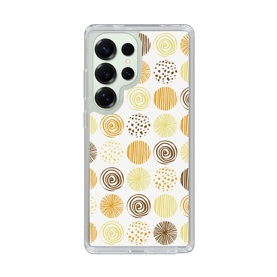 Slim Protection Case［ Nordic Circle - Orange ］