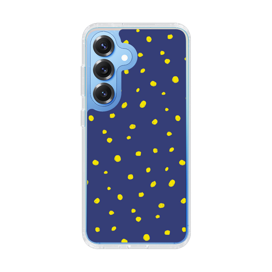 Slim Protection Case［ Drawing Dot - Navy ］