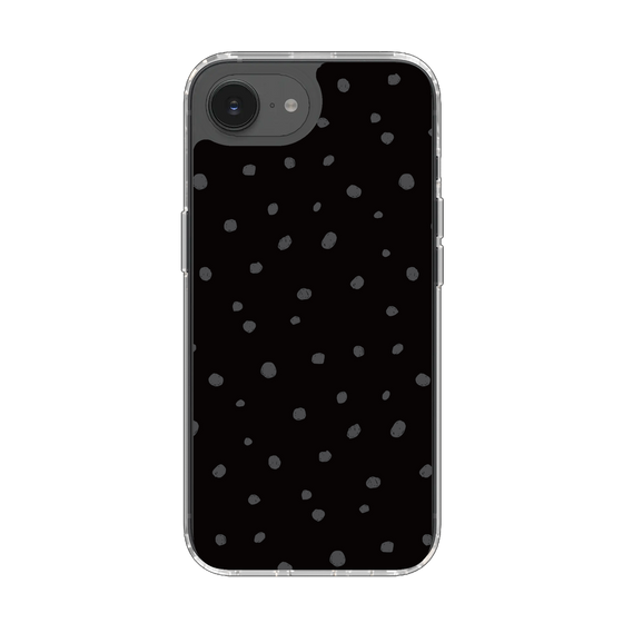 Slim Protection Case［ Drawing Dot - Black ］