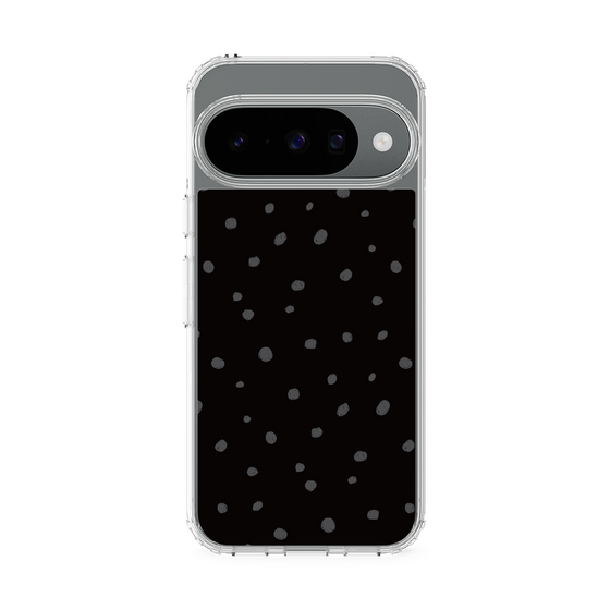Slim Protection Case［ Drawing Dot - Black ］