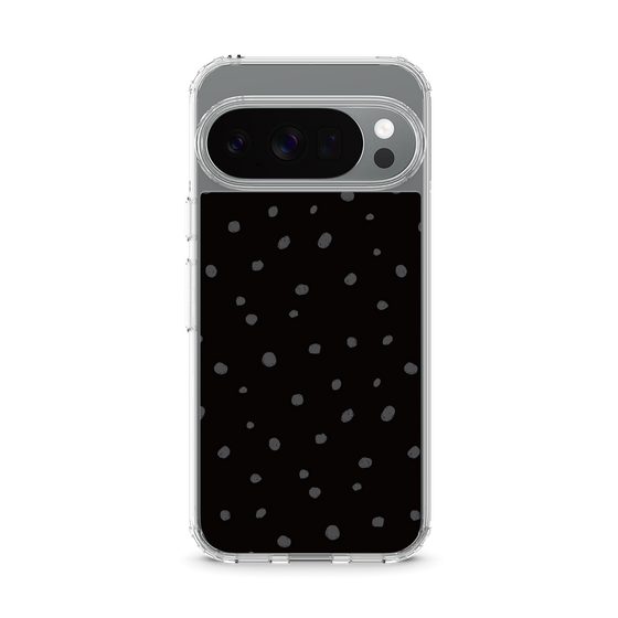 Slim Protection Case［ Drawing Dot - Black ］