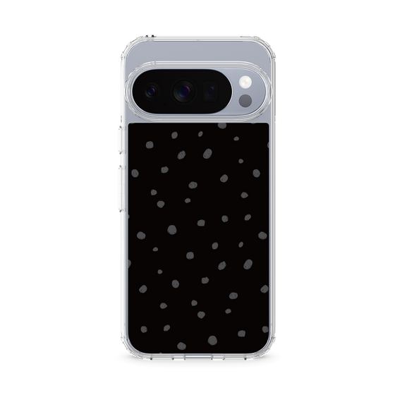 Slim Protection Case［ Drawing Dot - Black ］