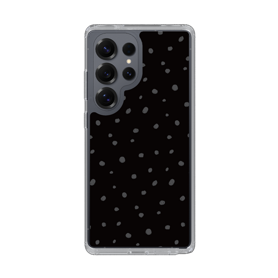 Slim Protection Case［ Drawing Dot - Black ］