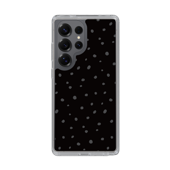 Slim Protection Case［ Drawing Dot - Black ］