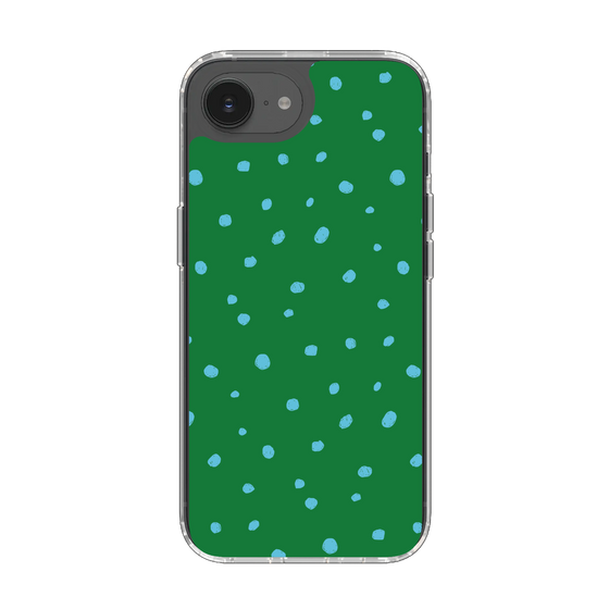 Slim Protection Case［ Drawing Dot - Green ］