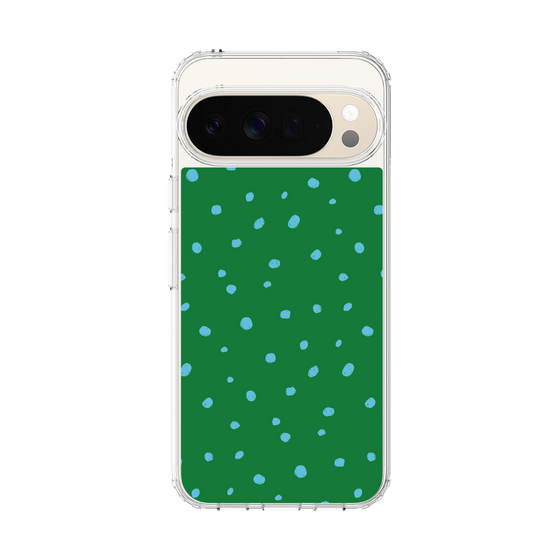 Slim Protection Case［ Drawing Dot - Green ］