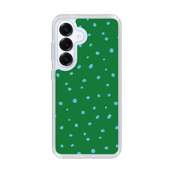 Slim Protection Case［ Drawing Dot - Green ］