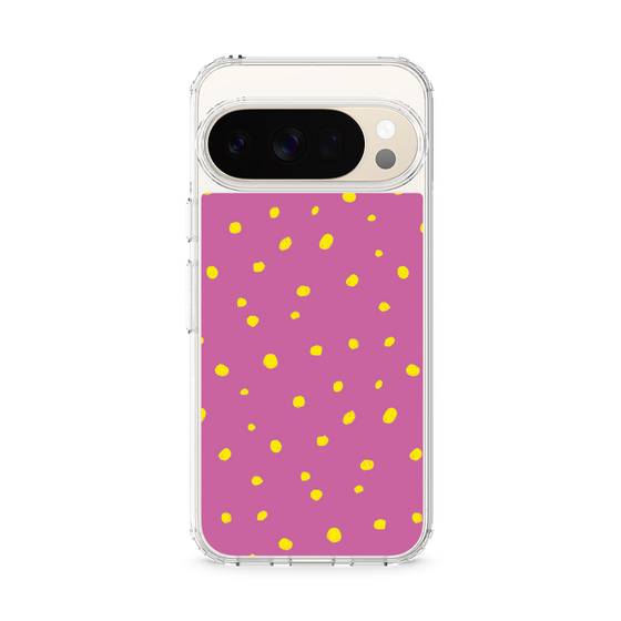 Slim Protection Case［ Drawing Dot - Pink ］