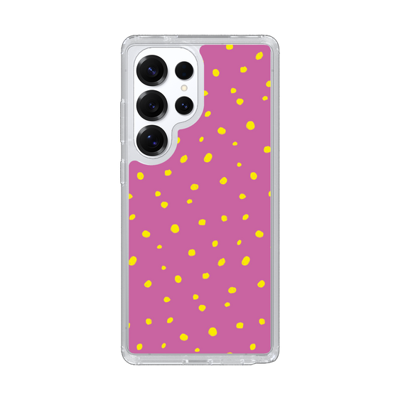 Slim Protection Case［ Drawing Dot - Pink ］